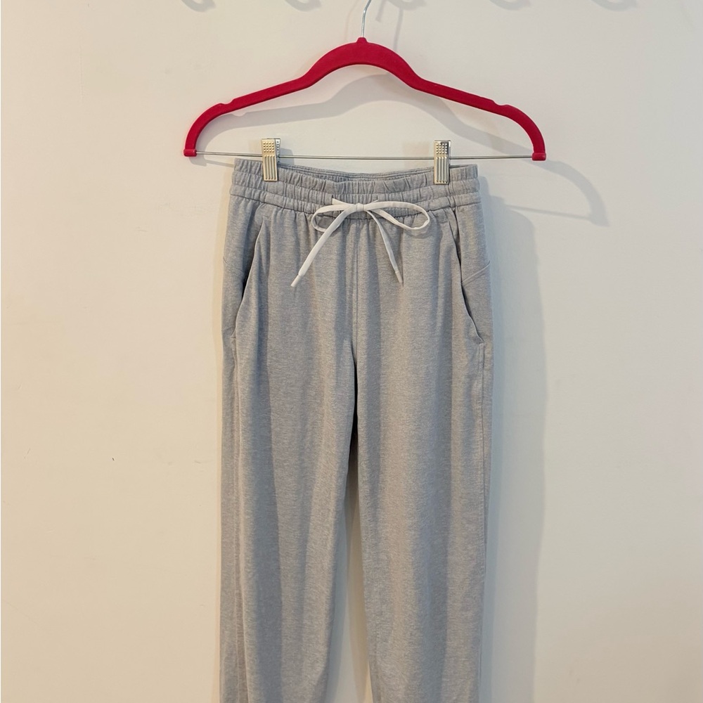 lululemon athletica Light Gray Track Pants